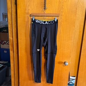 WOLACO Men's Black Sweatpants